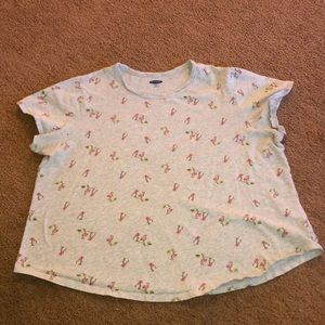 Flamingo pattern Old Navy T-shirt